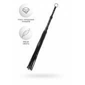 Черный флоггер Anonymo - 64 см. - ToyFa - купить с доставкой в Нижнекамске