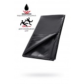 Черная простыня для секса из ПВХ - 220 х 200 см. - ToyFa - купить с доставкой в Нижнекамске