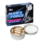 Пищевой концентрат для мужчин MANS FORCE  - 12 капсул - Sitabella - купить с доставкой в Нижнекамске