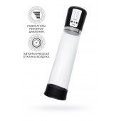 Прозрачная автоматическая помпа для пениса Sigurd - Sexus - в Нижнекамске купить с доставкой