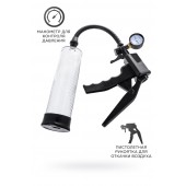 Прозрачная механическая помпа для пениса Viggo - Sexus - в Нижнекамске купить с доставкой