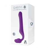 Лиловый безремневой страпон Queens M - Adrien Lastic - купить с доставкой в Нижнекамске