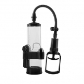 Прозрачная вакуумная помпа с вибрацией Vibrating Penis Pump - Dream Toys - в Нижнекамске купить с доставкой