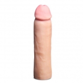 Телесная фаллическая насадка на пенис Magnum Xtender - 23 см. - Blush Novelties - в Нижнекамске купить с доставкой