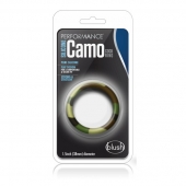 Эрекционное кольцо камуфляжной расцветки Silicone Camo Cock Ring - Blush Novelties - в Нижнекамске купить с доставкой