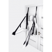 Черные секс-качели на дверь Anonymo №0505 - ToyFa - купить с доставкой в Нижнекамске