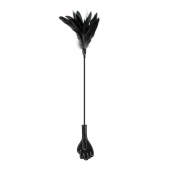 Двусторонний стек-щекоталка Sweet Caress Feather Whip - 58 см. - Sweet Caress - купить с доставкой в Нижнекамске