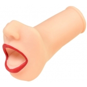 Мастурбатор-ротик с алыми губами - ToyFa - в Нижнекамске купить с доставкой