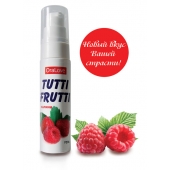 Гель-смазка Tutti-frutti с малиновым вкусом - 30 гр. - Биоритм - купить с доставкой в Нижнекамске
