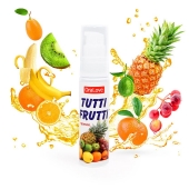 Гель-смазка Tutti-frutti со вкусом тропических фруктов - 30 гр. - Биоритм - купить с доставкой в Нижнекамске