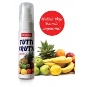 Гель-смазка Tutti-frutti со вкусом тропических фруктов - 30 гр. - Биоритм - купить с доставкой в Нижнекамске