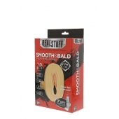 Мастурбатор-вагина с вибрацией и выносным пультом управления REALSTUFF SMOOTH   BALD - Dream Toys - в Нижнекамске купить с доставкой