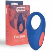 Синее эрекционное кольцо RRRING First Date Cock Ring - FeelzToys - в Нижнекамске купить с доставкой