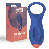 Синее эрекционное кольцо RRRING One Nighter Cock Ring - FeelzToys - в Нижнекамске купить с доставкой