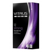 Презервативы с утолщённой стенкой VITALIS PREMIUM strong - 12 шт. - Vitalis - купить с доставкой в Нижнекамске