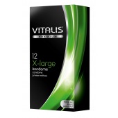 Презервативы увеличенного размера VITALIS PREMIUM x-large - 12 шт. - Vitalis - купить с доставкой в Нижнекамске