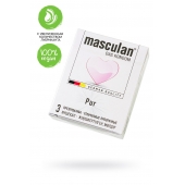 Супертонкие презервативы Masculan Pur - 3 шт. - Masculan - купить с доставкой в Нижнекамске