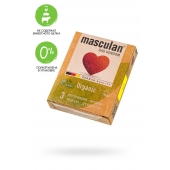 Экологически чистые презервативы Masculan Organic - 3 шт. - Masculan - купить с доставкой в Нижнекамске