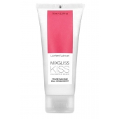 Смазка на водной основе Mixgliss Kiss с ароматом земляники - 70 мл. - Mixgliss - купить с доставкой в Нижнекамске