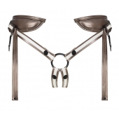 Бронзовый пояс для насадок Desirous Harness - Strap-on-me - купить с доставкой в Нижнекамске