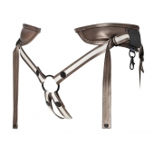 Бронзовый пояс для насадок Desirous Harness - Strap-on-me - купить с доставкой в Нижнекамске