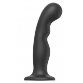 Черная насадка Strap-On-Me Dildo Plug P G size XXL - Strap-on-me - купить с доставкой в Нижнекамске