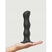 Черная насадка Strap-On-Me Dildo Geisha Balls size XL - Strap-on-me - купить с доставкой в Нижнекамске