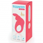 Розовое эрекционное виброкольцо Happy Rabbit Rechargeable Rabbit Cock Ring - Happy Rabbit - в Нижнекамске купить с доставкой