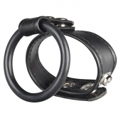 Двойное кольцо выносливости на пенис DUAL STAMINA RING - BlueLine - в Нижнекамске купить с доставкой