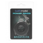 Чёрное эрекционное кольцо Barbarian - Bathmate - в Нижнекамске купить с доставкой