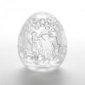 Мастурбатор-яйцо Keith Haring EGG DANCE - Tenga - в Нижнекамске купить с доставкой