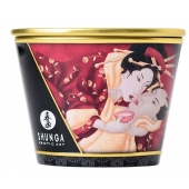 Массажная  свеча Sparkling Strawberry Wine с ароматом клубничного вина - 170 мл. - Shunga - купить с доставкой в Нижнекамске