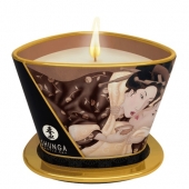 Массажная свеча Intoxicatin Chocolate с ароматом шоколада - 170 мл. - Shunga - купить с доставкой в Нижнекамске