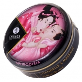 Массажная свеча Rose Petals с ароматом розы - 30 мл. - Shunga - купить с доставкой в Нижнекамске