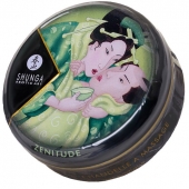 Массажная свеча Exotic Green Tea с ароматом зелёного чая - 30 мл. - Shunga - купить с доставкой в Нижнекамске