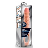 Телесная насадка на пенис 9 Inch Cock Sheath Extender - 22,2 см. - Blush Novelties - в Нижнекамске купить с доставкой