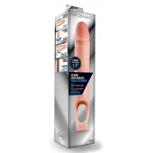 Телесная насадка на пенис 10 Inch Cock Sheath Extender - 25 см. - Blush Novelties - в Нижнекамске купить с доставкой