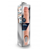 Телесная насадка на пенис 11.5 Inch Cock Sheath Penis Extender - 29,2 см. - Blush Novelties - в Нижнекамске купить с доставкой