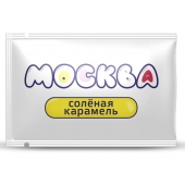 Универсальная смазка с ароматом солёной карамели  Москва Вкусная  - 10 мл. - Москва - купить с доставкой в Нижнекамске