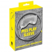 Прозрачная насадка на пенис Piss Play Sleeve для игр с мочеиспусканием - Orion - купить с доставкой в Нижнекамске