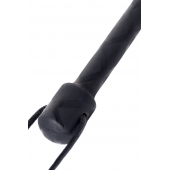 Чёрный стек с фигуркой леопарда на наконечнике - 21 см. - ToyFa - купить с доставкой в Нижнекамске