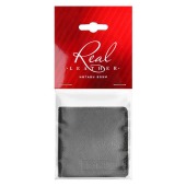 Черный кожаный кондомхолдер Notabu - Notabu - купить с доставкой в Нижнекамске