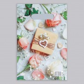 Полиэтиленовый пакет  Подарочек  с вырубной усиленной ручкой - 20 х 30 см. - Сима-Ленд - купить с доставкой в Нижнекамске