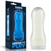 Светящийся в темноте мастурбатор Lumino Play Masturbator Pocketed - Lovetoy - в Нижнекамске купить с доставкой