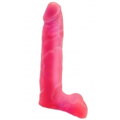Розовая насадка-фаллос для трусиков Harness - 16,5 см. - LOVETOY (А-Полимер) - купить с доставкой в Нижнекамске