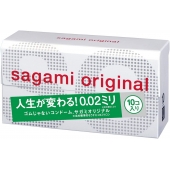Ультратонкие презервативы Sagami Original 0.02 - 10 шт. - Sagami - купить с доставкой в Нижнекамске