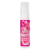 Интимный гель на водной основе Tutti-Frutti Bubble Gum - 30 гр. - Биоритм - купить с доставкой в Нижнекамске