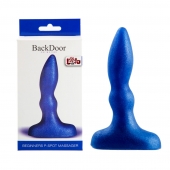 Синий анальный стимулятор Beginners p-spot massager - 11 см. - Lola Games - в Нижнекамске купить с доставкой
