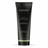 Массажный легкий крем WICKED Sage plus Sea Salt - 120 мл. - Wicked - купить с доставкой в Нижнекамске