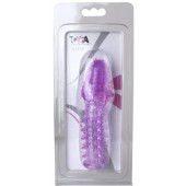 Фиолетовая насадка, удлиняющая половой член - 13,5 см. - Toyfa Basic - в Нижнекамске купить с доставкой